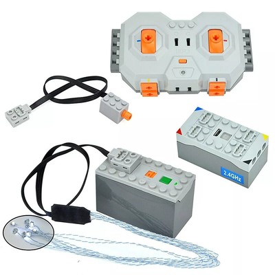 Power Functions Part Battery Box M L Train Motor Remote Receiver For MOC Technic