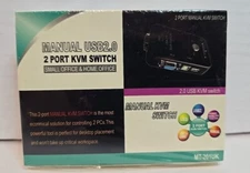 2 Port USB KVM Switch Model MT-201UK