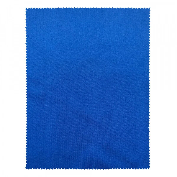 DUGGERT ETUIS GMBH Mikrofaser Brillenputztuch 14 x 18 cm Blau