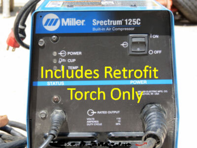Miller Spectrum 125c Thunder Plasma Repair Replacement Retrofit Torch ICE-12C