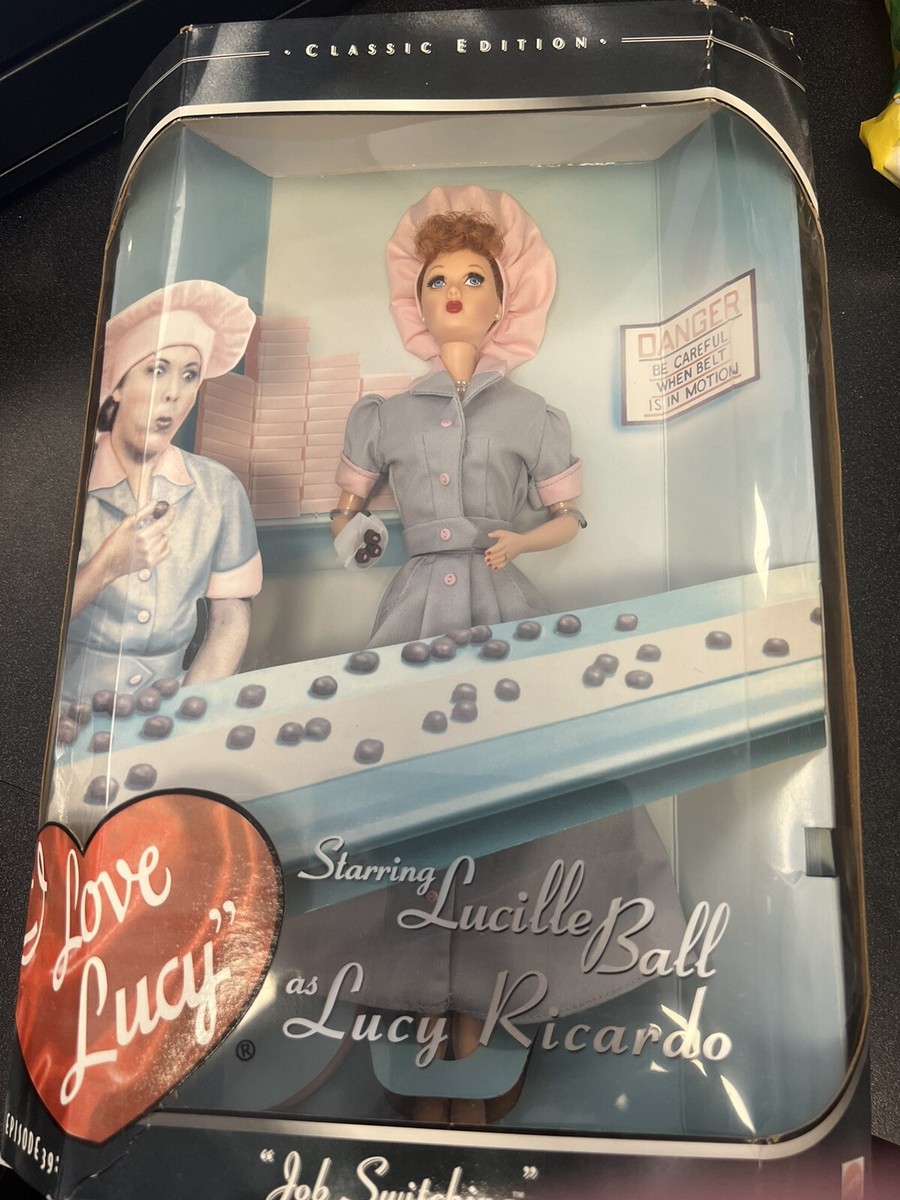 Lucille Ball I Love Lucy Job Switching Doll BARBIE I LOVE LUCY