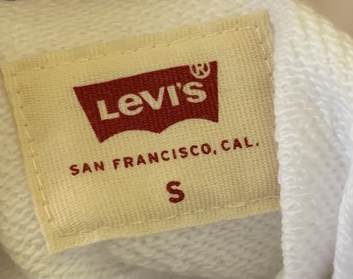 Levi's x Super Mario Graphic Pullover Hoodie White Limited Edition Men's Size S - Picture 13 of 13