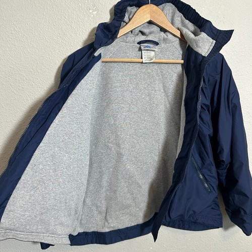 Disneyland Resort Lined Jacket Youth XL Hooded Zip Up Navy Blue Mickey Mouse - Picture 4 of 7