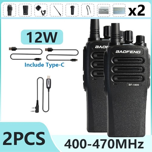 Do BaoFeng BF 1909 12W Walkie Talkie Long Range UHF Dwukierunkowy nadajnik radiowy - Zdjęcie 21 z 38
