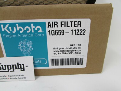 NEW GENUINE KUBOTA AIR FILTER PART # K1211-82320, K2581-82310