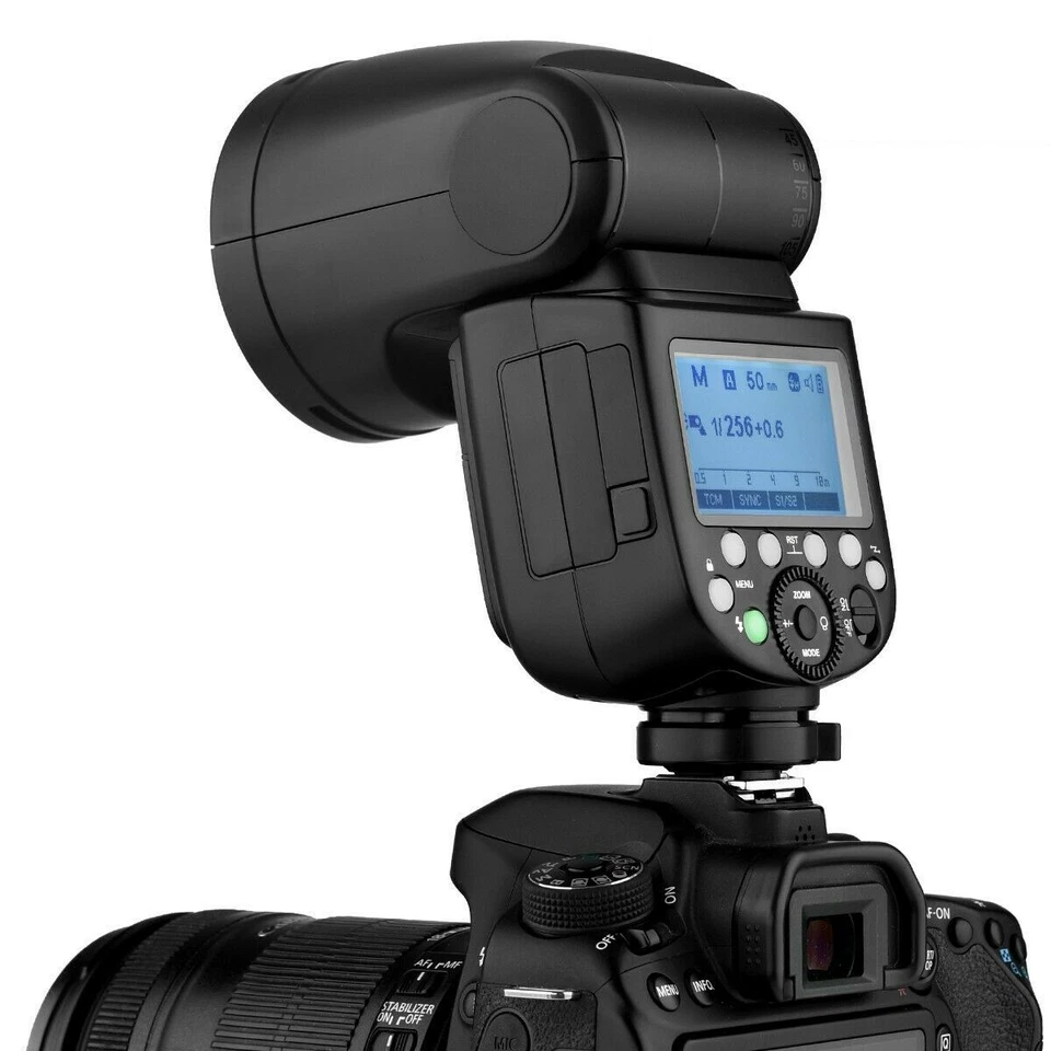 Godox V1-N Round Head Camera Flash Speedlite TTL 2.4G Speedlight for Nikon DSLR- - Image 2 of 4