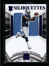 DORIAL GREEN-BECKHAM 2015 CROWN ROYALE ROOKIE PURPLE SILHOUETTES JERSEY AK7626