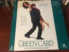 Laserdisc GREEN CARD 1991 Gerad Depardieu Andie MacDowell Charming Comedy LD