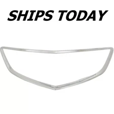 NEW Chrome Grille Surround Molding For 2015-2017 Acura TLX