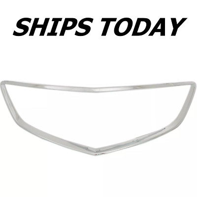 NEW Chrome Grille Surround Molding For 2015-2017 Acura TLX