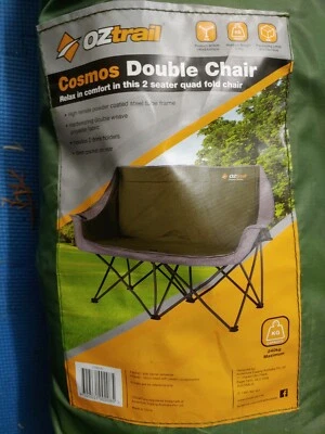 oztrail cosmos folding double chair