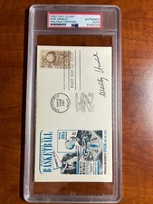 1ST DAY ISSUE COVER CACHET AUTOGRAPH AUTO SIGNED HOF 1961 PSA DNA WES UNSELD