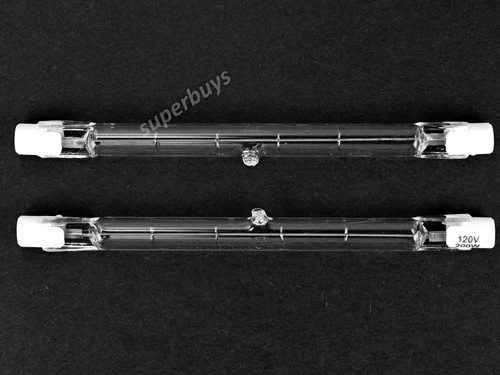 2pcs 200W 120V R7s Linear Tungsten Halogen Lamp Light Tube Globe 78mm Dimmable - Picture 2 of 3