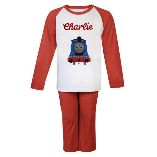 Thomas The Tank Personalised Pyjamas with name - 8 Styles available - Picture 19 of 20
