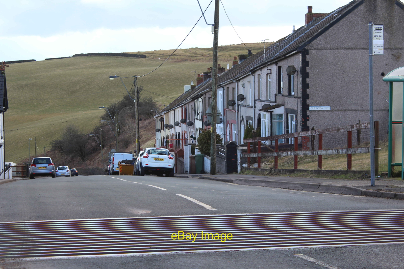 FILA Photo 6x4 Glenview Terrace Pentwyn Darran Valley This short row of terr c2018