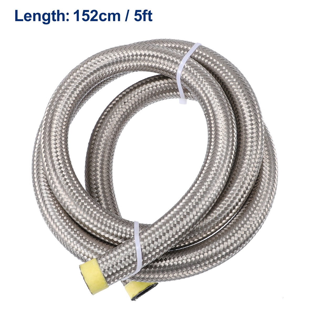Fuel Pipe Set - 5/16" 8mm Inner Diameter Fuel Hose With 10 Clamps, For Cars, Trucks, Small Engines