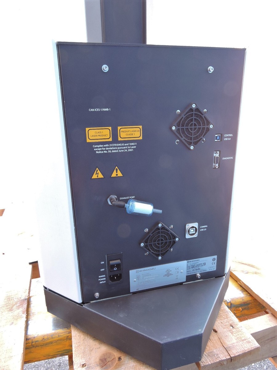 dm20素子黒3ユニ白1 Shimadzu Maldi-8020 TOF Mass Spectrometer Benchtop Linear Maldi