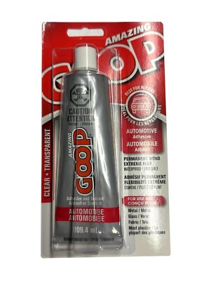 AMAZING GOOP Automotive CLEAR 109,4ml Tube Transparent Automobil Modellbau Skate
