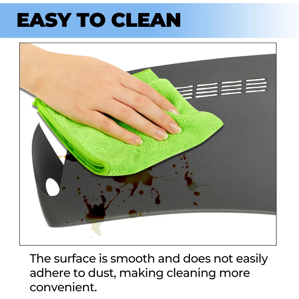 Cubierta de tablero moldeada superpuesta ABS pintada para Silverado Sierra 1999-2006 gris oscuro Foto 3 de 4