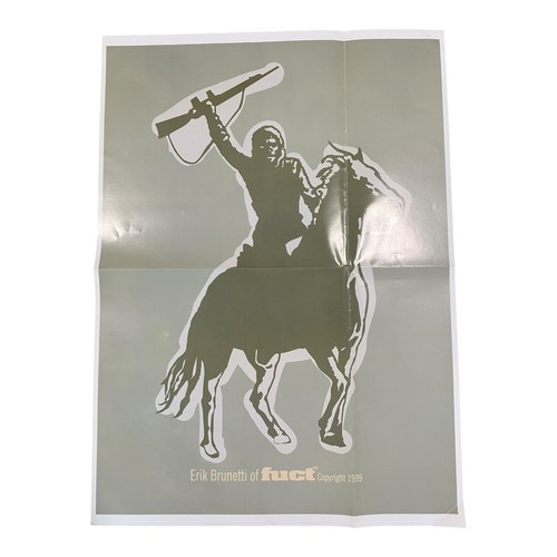 VINTAGE FUCT POSTER 1999 ERIC BRUNETTI / PLANET OF THE APES. *SUPER RARE* 23x17 - Picture 4 of 7