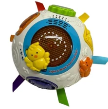 TESTED! VTech Light & Move Learning Ball Rolling Motion Music Toy Crawling Baby