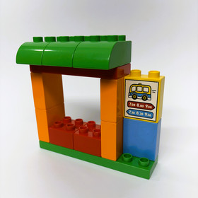 Lego Duplo 10528 School Bus 26 Pieces Complete Set 2014 Retired 100% COMPLETE