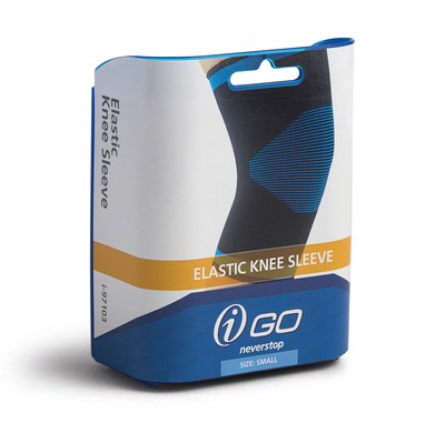 i-97105 Elastic Knee Sleeve, Medium