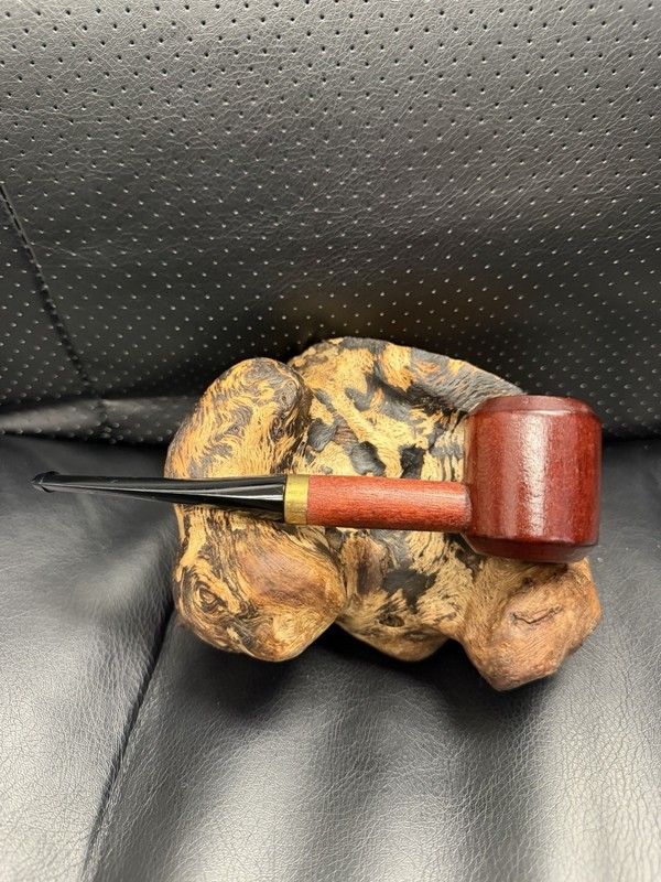 NOS Missouri Meerschaum - Ozark Mountain Hardwood Tobacco Pipe, Straight
