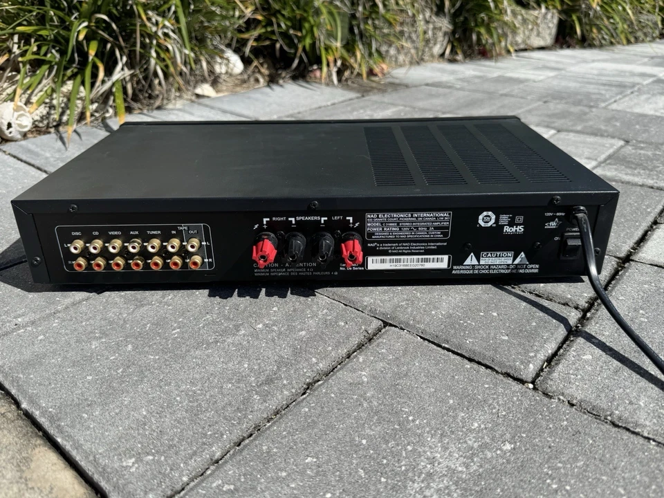 Amplificador integrado estéreo NAD C 316BEE Foto 2 de 3