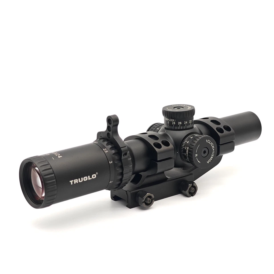Mira para rifle táctico variable óptica TRUGLO OMNIA 1-4X24 mm LPVO CQB Foto 4 de 4