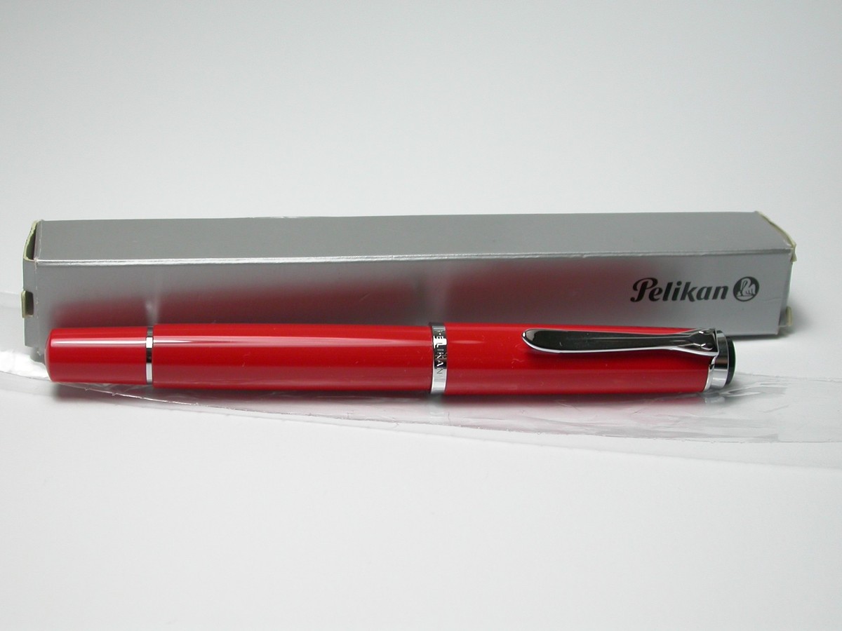 PELIKAN M205 SPECIAL EDITION 2009 TOLEDO RED EF RARE FOUNTAIN PEN