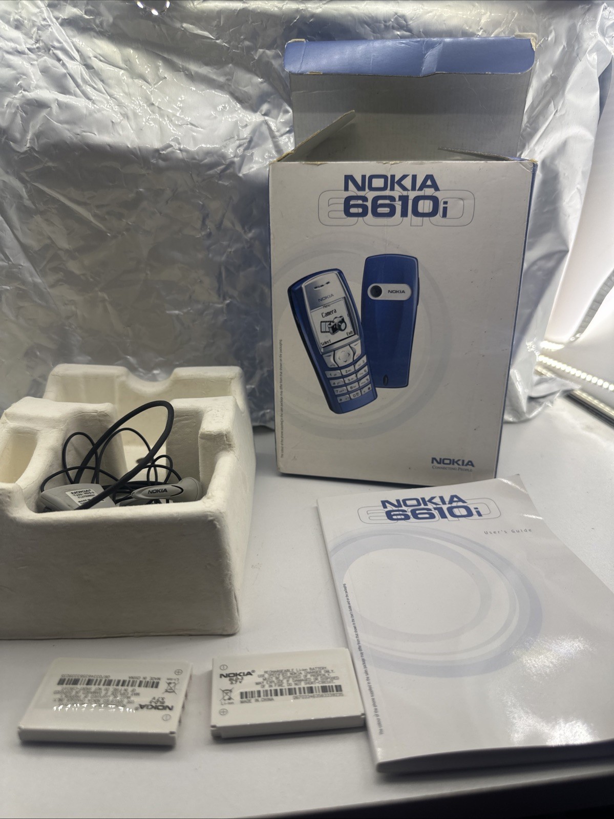 Nokia 6610i - Blue Complete With Accessories + Box + Original Battery- No Phone