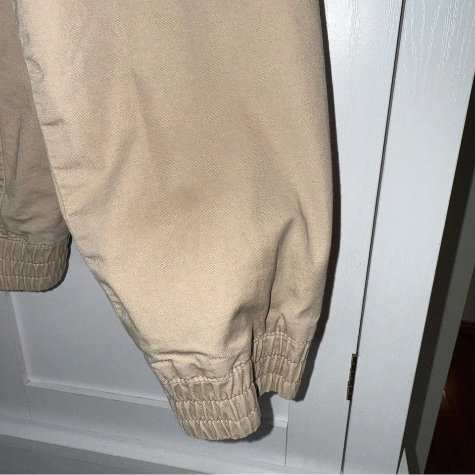 Polo Ralph Lauren Niños XL 18-20 Caqui Algodón Harrington Chaqueta Cremallera Clásica Foto 3 de 4