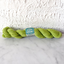 Vintage Bucilla Needlepoint and Crewel Wool Yarn Persian - 1 Skein Green 73