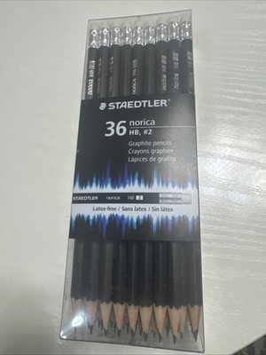 STAEDTLER (132-49CB36) STAEDTLER (132 49CB36) Pencil Norica blackHB 36pk FSC