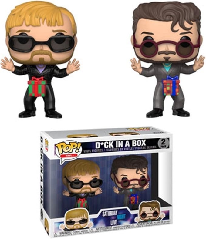 FUNKO POP - SNL - D*CK IN A BOX - JUSTIN TIMBERLAKE & ANDY SAMBERG - DICK - NEW