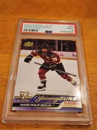 Marie-Philip Poulin [Exclusives] #65 card from 2023 Upper Deck PWHL