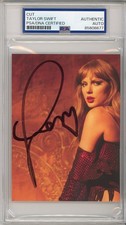 TAYLOR SWIFT LIFE OF A SHOWGIRL HUGE HEART SIGNED PICTURE PSA DNA COA AUTOGRAPH