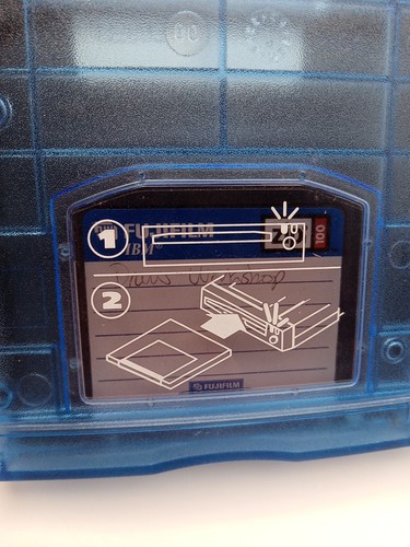 Iomega Zip 100 USB External Disk Drive Z100USB Translucent Blue - Untested - Afbeelding 7 van 7