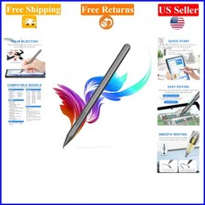 Stylus Pen for Surface Pro/Go, 1024 Pressure Levels, Rechargeable, Palm Rejec...