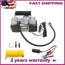 Heavy Duty Portable Air Compressor Car Tire Inflator Electric Pump Auto 12V