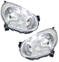 Scheinwerfer Set FüR Nissan Micra 4 K13 2010-2013 Lwr Stellmotor Halogen H4