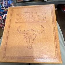 Warner Books The Wild West Leather Bound Limited Edition Illustrated w/COA #130