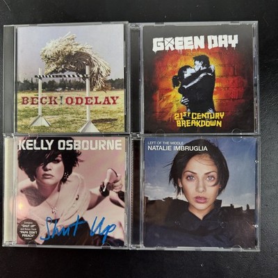 Green Day Beck Natalie Imbruglia Kelly Osbourne Pop Rock 4 CD Lot