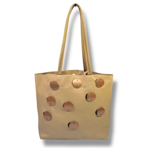 PRADA Prada tote bag with grommets and perforations, shoulder strap and #PG37X5 - Picture 3 of 9