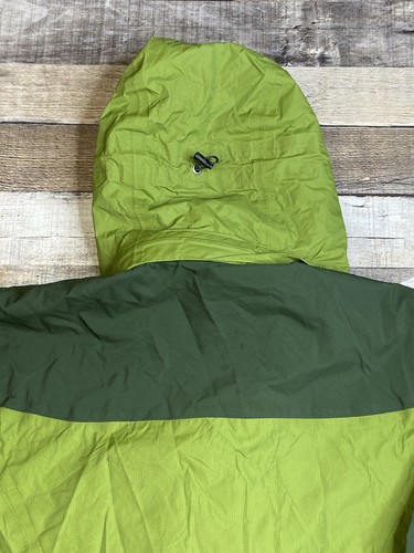 Marmot Membrain Jacket Men M Green Full Zip Windbreaker Lightweight Precip Eco - Picture 9 of 13