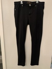 US Polo assn., Women  s Black Jeans, Sz 10  Runs Larger  Black, But  Zip, Logo