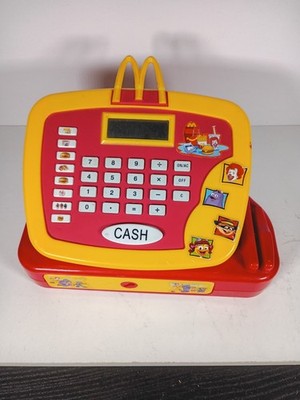 Vtg McDonalds Cash Register Electronic Toy Cashier 2004 PART ONLY NOT WORKING!!
