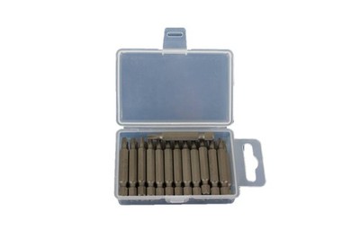 TEMO 25 pc T20 Torx 6 Point Impact Ready 2 Inch Length 2'', Grey 