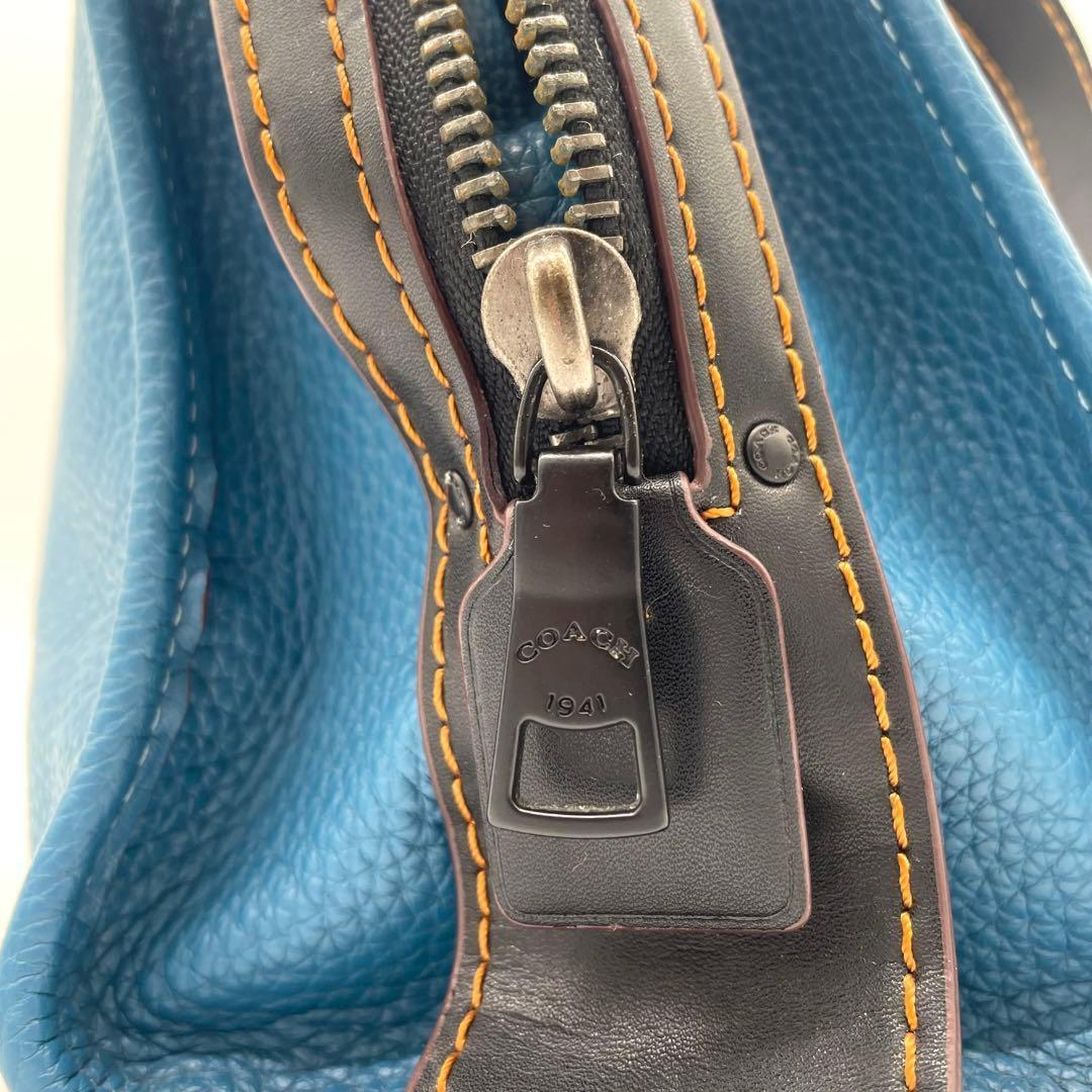 バッグ Coach Rogue NASA Collabo 2Way Bag 10976 COACH Rogue NASA Collaboration Patch Leather Top Handle Shoulder